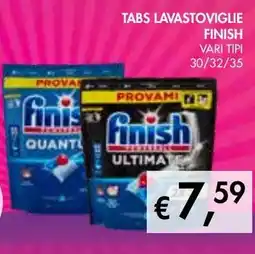 èccoMI Tabs lavastoviglie FINISH offerta