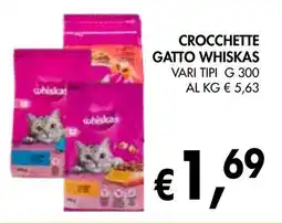 èccoMI Crocchette gatto WHISKAS offerta