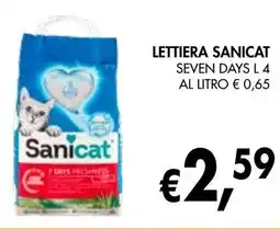 èccoMI Lettiera SANICAT offerta