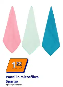 Action Panni in microfibra Spargo offerta