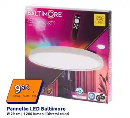 Action Pannello LED Baltimore offerta