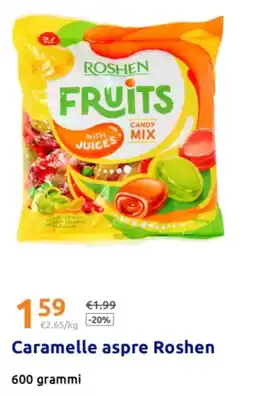 Action Caramelle aspre Roshen offerta