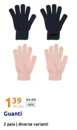 Action Guanti offerta