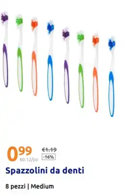 Action Spazzolini da denti offerta