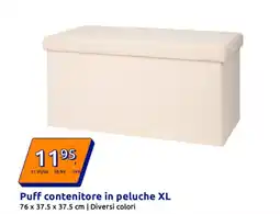 Action Puff contenitore in peluche XL offerta