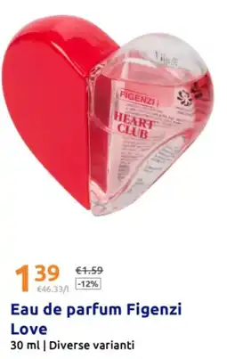 Action Eau de parfum Figenzi Love offerta