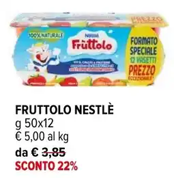 Iperal Fruttolo NESTLÈ offerta