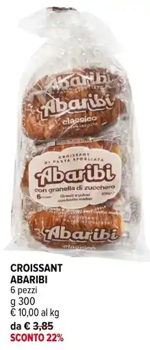 Iperal Croissant ABARIBI offerta