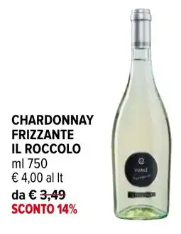 Iperal Chardonnay frizzante IL ROCCOLO offerta
