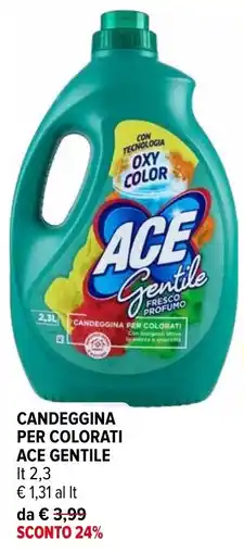 Iperal Candeggina per colorati ace gentile offerta