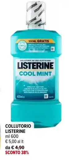 Iperal Collutorio LISTERINE offerta