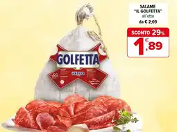 Iperal Salame "il golfetta" offerta