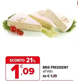 Iperal Brie president offerta