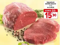 Iperal Tagliata di bovino adulto offerta