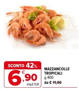 Iperal Mazzancolle tropicali offerta