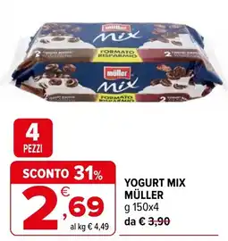 Iperal Yogurt mix MÜLLER offerta