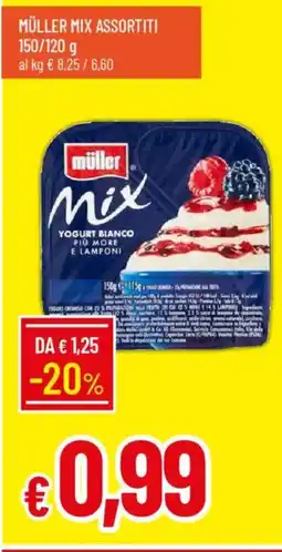 IperFamila Müller mix assortiti offerta