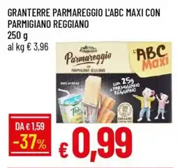 IperFamila Granterre parmareggio l'abc maxi con parmigiano reggiano offerta