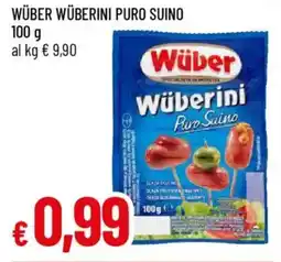 IperFamila Wüber wüberini puro suino offerta