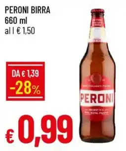 IperFamila Peroni birra offerta