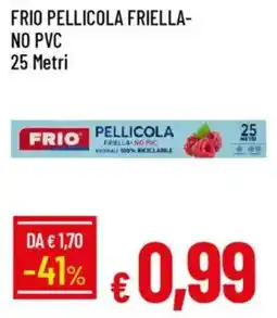 IperFamila Frio pellicola friella-no pvc 25 metri offerta