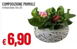 IperFamila Composizione primule offerta