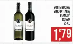 Euroesse Botte buona vino d'italia bianco/ rosso offerta
