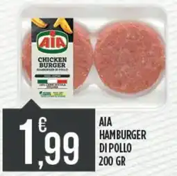Euroesse Aia hamburger di pollo offerta
