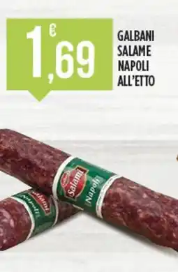 Euroesse Galbani salame napoli offerta