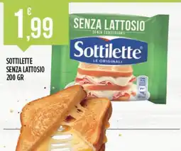 Euroesse Sottilette senza lattosio offerta