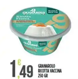 Euroesse Granarolo ricotta vaccina offerta