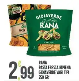 Euroesse Rana pasta fresca ripiena giolaverde offerta