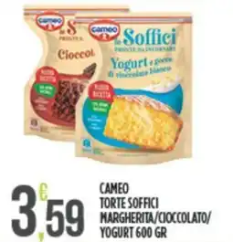 Euroesse Cameo torte soffici margherita/cioccolato/ yogurt offerta