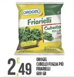 Euroesse Orogel cubello foglia più friarielli offerta
