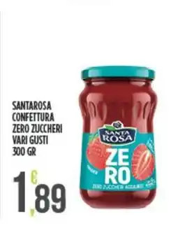 Euroesse Santarosa confettura zero zuccheri offerta