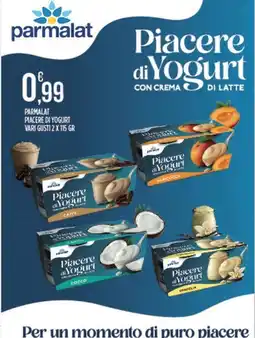 Euroesse Parmalat piacere di yogurt offerta