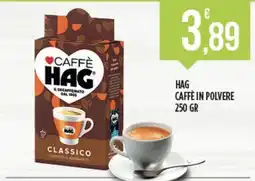 Euroesse Hag caffè in polvere offerta