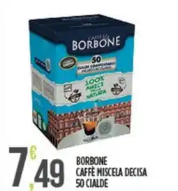 Euroesse Borbone caffè miscela decisa 50 cialde offerta