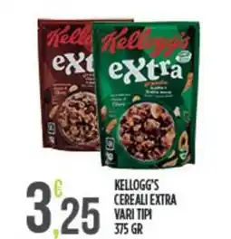 Euroesse Kellogg's cereali extra offerta