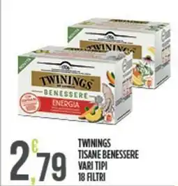Euroesse Twinings tisane benessere offerta