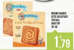 Euroesse Mulino bianco fette biscottate speciali offerta