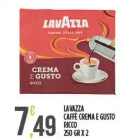 Euroesse Lavazza caffè crema e gusto ricco offerta