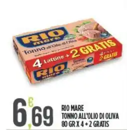 Euroesse Rio mare tonno all'olio di oliva offerta