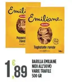 Euroesse Barilla emiliane nidi all'uovo offerta