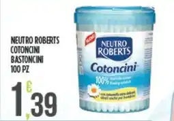 Euroesse Neutro roberts cotoncini bastoncini offerta