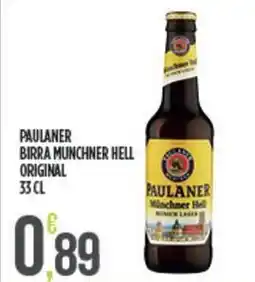 Euroesse Paulaner birra munchner hell original offerta