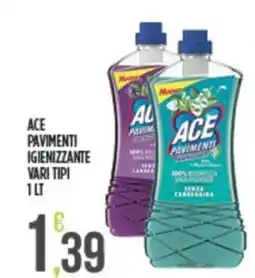 Euroesse Ace pavimenti igienizzante offerta