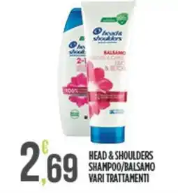 Euroesse Head & shoulders shampoo/balsamo offerta