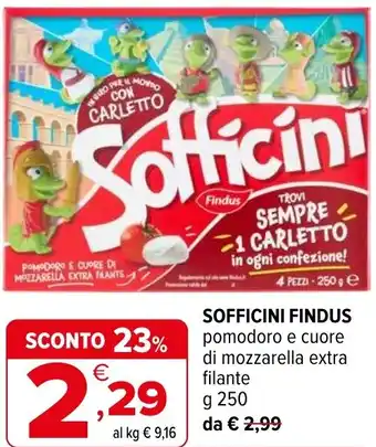 Iperal Sofficini FINDUS offerta