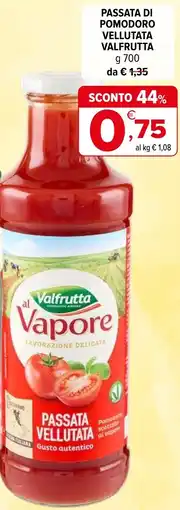 Iperal Passata di pomodoro vellutata VALFRUTTA offerta